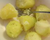 シンプルポテトサラダonちくわの磯部揚げ作り方2写真