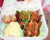 お弁当に！スパイシー豚ﾋﾚ唐揚げ♡作り方4写真