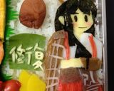 【艦これ】赤城キャラ弁当作り方8写真