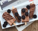 ダレない！濃厚チョコオレオ♡アイスバー作り方15写真