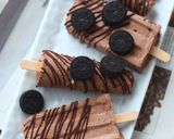 ダレない！濃厚チョコオレオ♡アイスバー作り方17写真