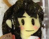 【艦これ】赤城キャラ弁当作り方15写真