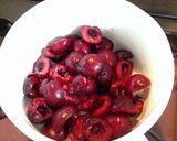 お菓子作り用のアメリカンチェリー作り方1写真
