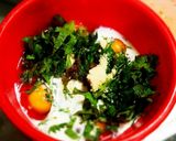 大葉入り玉子焼き作り方1写真
