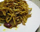 切り干し大根と紫玉ねぎのカレー風味炒め作り方3写真