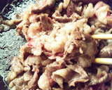 新玉ねぎとしらたきの肉じゃが作り方7写真