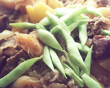 新玉ねぎとしらたきの肉じゃが作り方14写真