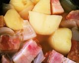 簡単煮物★洋風厚切りベーコンとじゃがいも作り方6写真