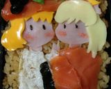【東方】秋姉妹キャラ弁当作り方9写真