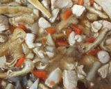 筑前煮の水煮で混ぜご飯作り方4写真