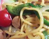 カレー焼きそば作り方3写真