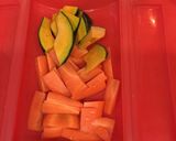 夏野菜たっぷりチーズ焼き作り方1写真