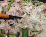 ☆簡単おかず☆豚バラ肉の粒マスタード炒め作り方6写真