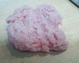 ササミのたたき揚げ☆作り方1写真