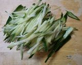 簡単　クラゲ　もやし　キュウリの　サラダ作り方2写真