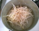 簡単　クラゲ　もやし　キュウリの　サラダ作り方3写真