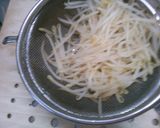簡単　クラゲ　もやし　キュウリの　サラダ作り方4写真