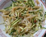 簡単　クラゲ　もやし　キュウリの　サラダ作り方7写真
