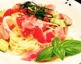 ☆今が旬！！夏野菜in♡冷製パスタ♡作り方7写真