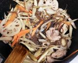 しっかり味のきんぴらごぼう作り方4写真