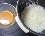 さといもと油揚げと水菜の炊き込みごはん作り方1写真