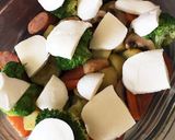 モッツァレラチーズと野菜のオーブン焼き作り方4写真