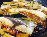 ヘルシーおかず；ぶりの煮付け作り方5写真