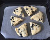 簡単HMでブルーベリースコーン。朝食にも作り方5写真