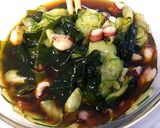 キュウリにタコワカメ。作り方6写真