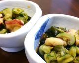 キュウリにタコワカメ。作り方7写真