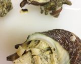 サザエのジェノベーゼ仕立てオーブン焼き作り方5写真