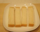 軽くトースト＊スティックオープンサンド作り方1写真