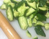 かつおニンニク味噌きゅうり作り方1写真