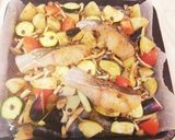 タラとお野菜のアンチョビガーリック焼き作り方4写真