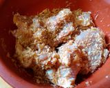 鶏肉の味噌パン粉焼き作り方4写真