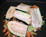 大量消費！人参となすのお好み焼き作り方7写真