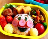 完食アンパンマンと大好きおかずのキャラ弁作り方9写真
