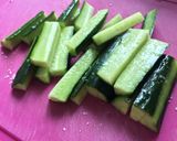 寿司酢で作るキュウリと生姜の甘酢漬け作り方1写真