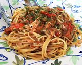 フレッシュトマトとツナのパスタ作り方10写真