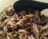 めんつゆ楽々♪かぼちゃと厚揚げの挽き肉煮作り方7写真