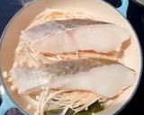 たらの昆布蒸し、ネギごま油風味作り方6写真