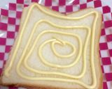 ガッツリ朝ご飯♫ハム卵マヨチートースト作り方3写真