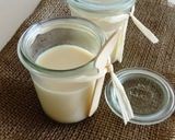 からだに嬉しい☆豆乳きなこプリン作り方6写真