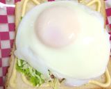 ガッツリ朝ご飯♫ハム卵マヨチートースト作り方6写真