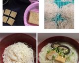にゅう麺椎茸と昆布ダシ！麺の保存法解説付作り方9写真