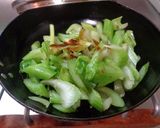 最速のオイスターソースのセロリ炒め作り方10写真