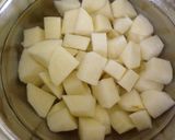ゴロゴロポテトとオカヒジキのサラダ作り方1写真