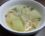 冬瓜と油揚げの昆布茶煮作り方5写真
