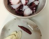タコのジェノベーゼパスタ作り方2写真