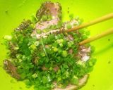 簡単 合鴨ロースのネギだく カルパッチョ作り方3写真